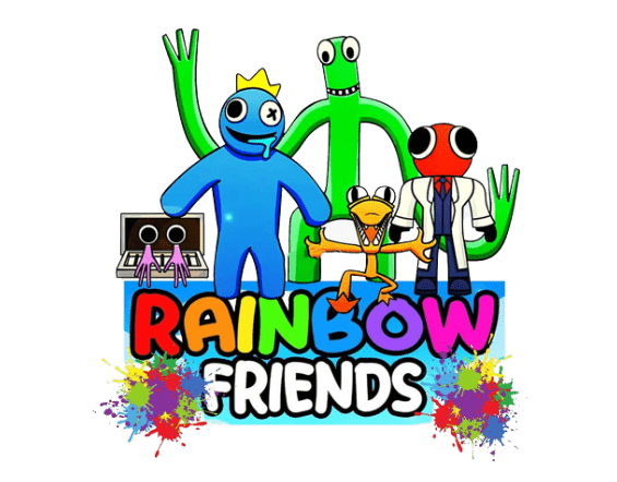 Glimmies Rainbow Friends Logo transparent PNG - StickPNG